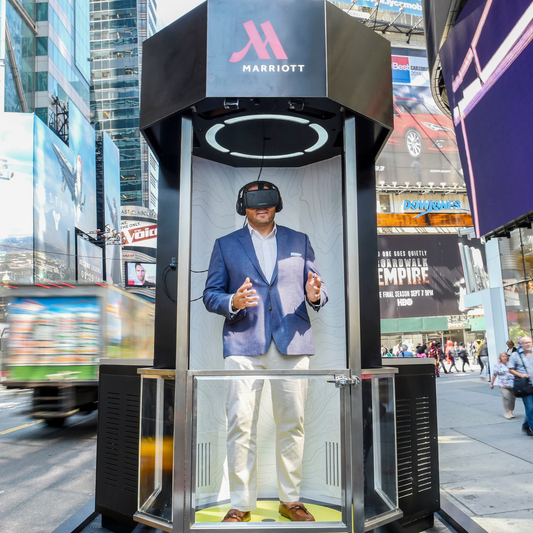 Marriott #GetTeleported VR Brand Activation